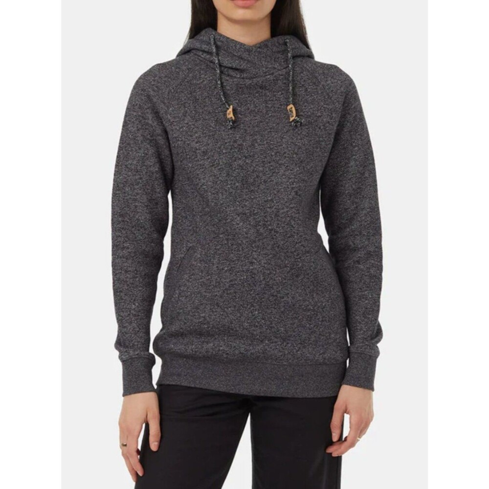 tentree Women's Burney Hoodie Pullover Hooded Sweatshirt in Meteorite Sz M